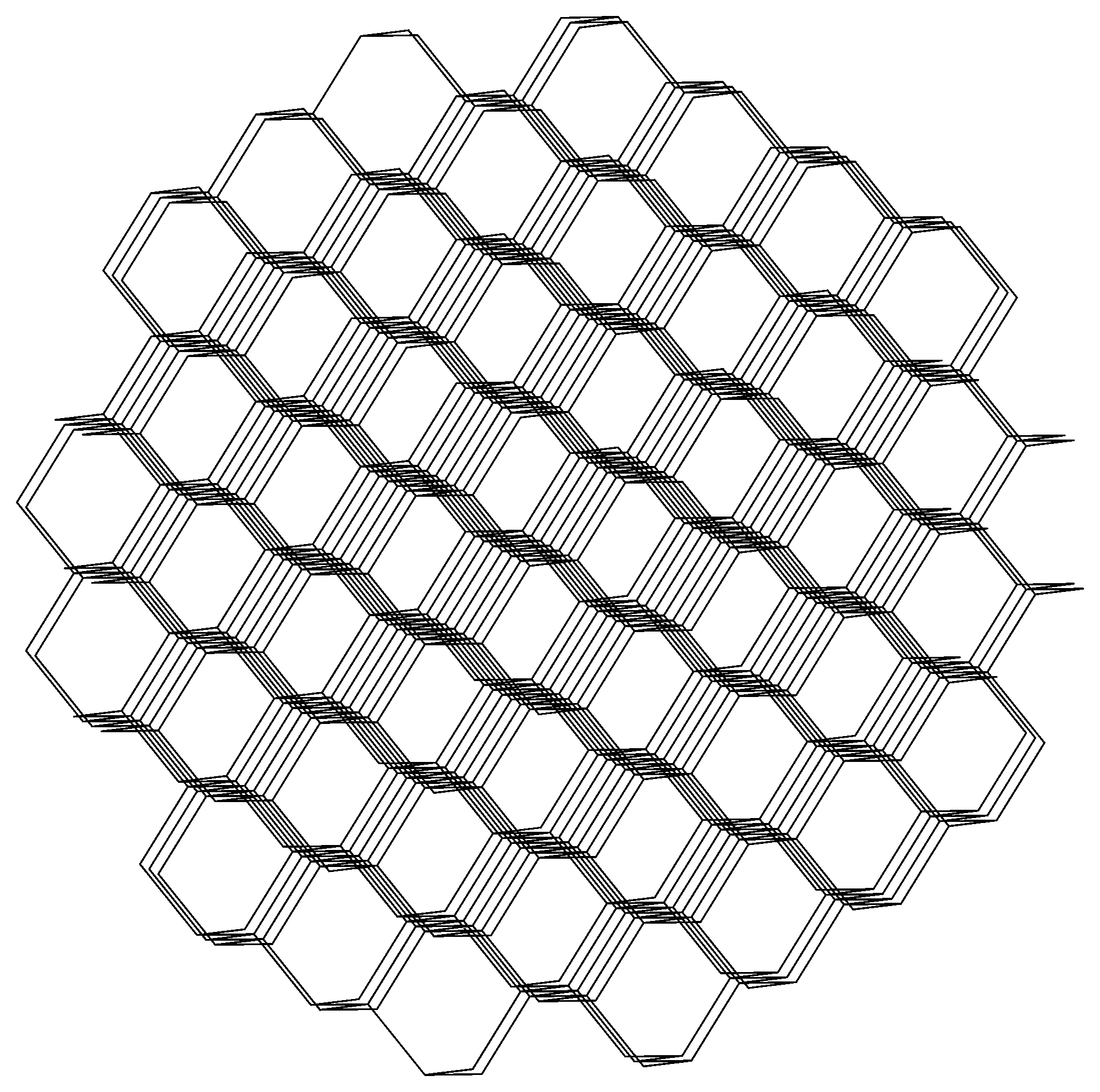 A three-dimensional diamond net
